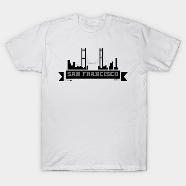 San Francisco for Men Women and Kids T-Shirt by macshoptee